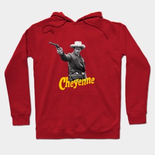 Cheyenne - Clint Walker - Gun - 50s Tv Western Hoodie